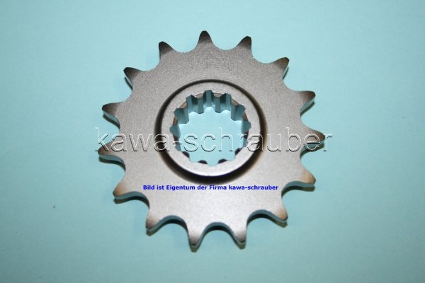 Ritzel vorne 15 Zähne Honda CBF600 CBF600S Typ PC38 (Standard Übersetzung)