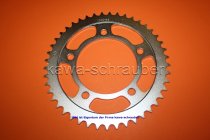 Kettenblatt / Ritzel hinten 45 Zähne Honda CBF600 CBF600S Typ PC38 (geänderte Übersetzung)