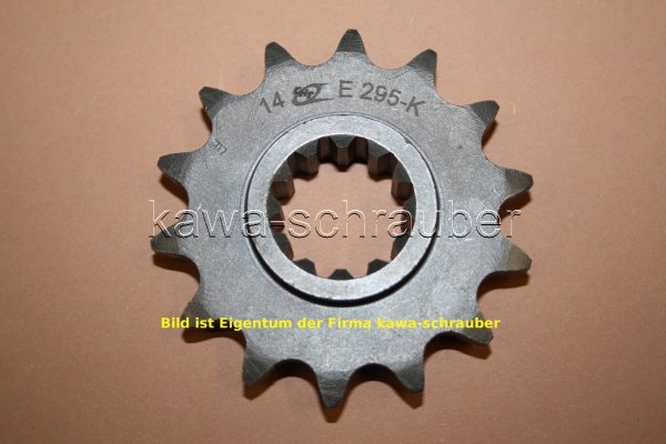 Ritzel vorne 14 Zähne Honda CBR600 Typ PC25 (geänderte Übersetzung)