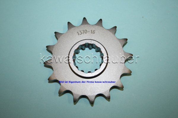 Ritzel vorne 16 Zähne Honda CBR600RR Typ PC40 Bj. ab 2007 (Standard Übersetzung)