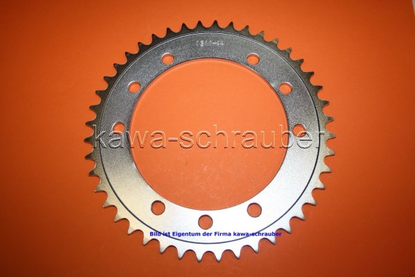 Kettenblatt / Ritzel hinten 44 Zähne Honda GT 650 Hawk Typ RC31 (Standard Übersetzung)