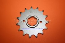 Ritzel vorne 15 Zähne Honda NX650 Dominator Typ RD02 bis Bj. 1989 (Standard Übersetzung) KEILWELLE