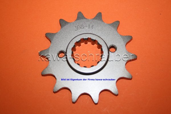 Ritzel vorne 14 Zähne Honda SLR650 FX650 Vigor Typ RD09 (Standard Übersetzung)