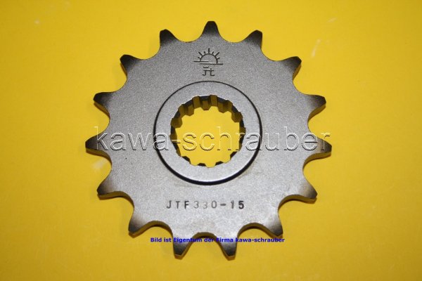 Ritzel vorne 15 Zähne Honda CB75KZ Typ RC01 Bj. 1979 (Standard Übersetzung)