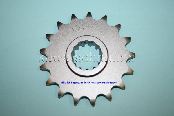 Ritzel vorne 17 Zähne Honda RVF750 Typ RC45 (Standard Übersetzung)