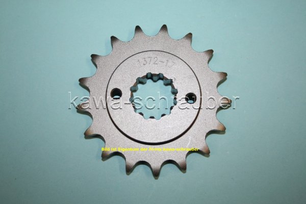 Ritzel vorne 17 Zähne Honda VT750DC Black Widow Typ RC48 (Standard Übersetzung)