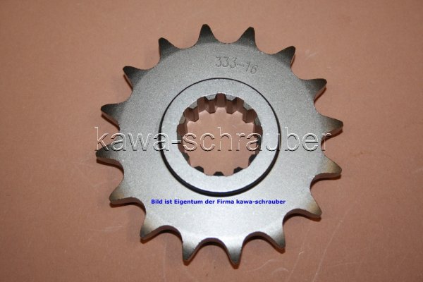 Ritzel vorne 16 Zähne Honda CBR900RR Typ SC28 (Standard Übersetzung)