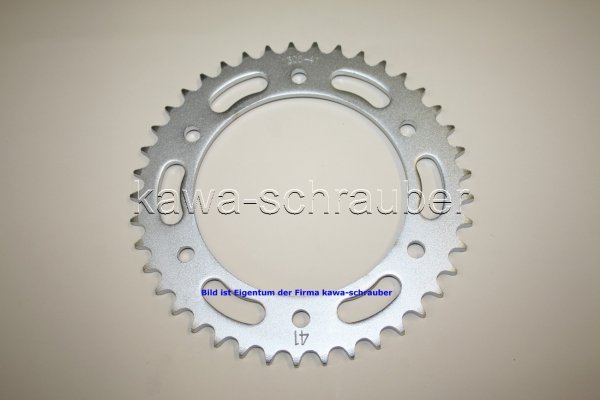 Kettenblatt / Ritzel hinten 41 Zähne Honda CBR900RR Typ SC44 SC50 (geänderte Übersetzung)