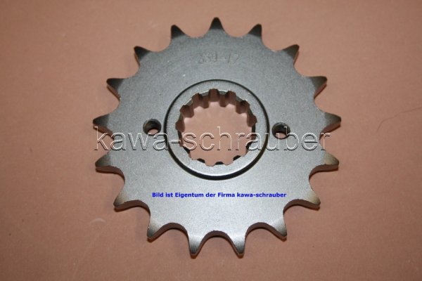 Ritzel vorne 17 Zähne Honda VF1000F VF1000R Typen SC15 SC16 (Standard Übersetzung)
