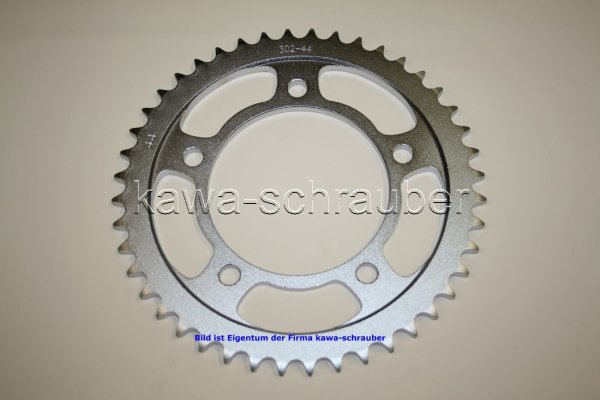 Kettenblatt / Ritzel hinten 44 Zähne Honda CBR1100XX Blackbird Typ SC35 (Standard Übersetzung)