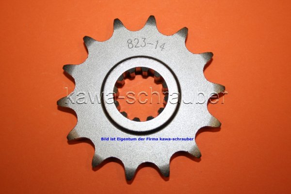 Ritzel vorne 14 Zähne Husaberg FC400 6-Speed (geänderte Übersetzung)