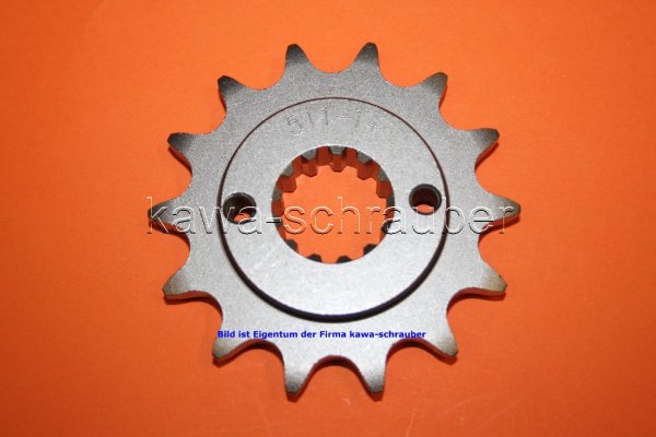 Ritzel vorne 14 Zähne Husaberg FE450E Bj. 2009 (Standard Übersetzung)