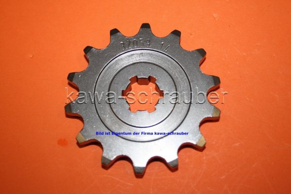 Ritzel vorne 14 Zähne Husqvarna 125WRE WRE125 Bj. 1994-1999 (geänderte Übersetzung)