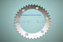 Kettenblatt / Ritzel hinten 41 Zähne Husqvarna 250TC TC250 (geänderte Übersetzung)