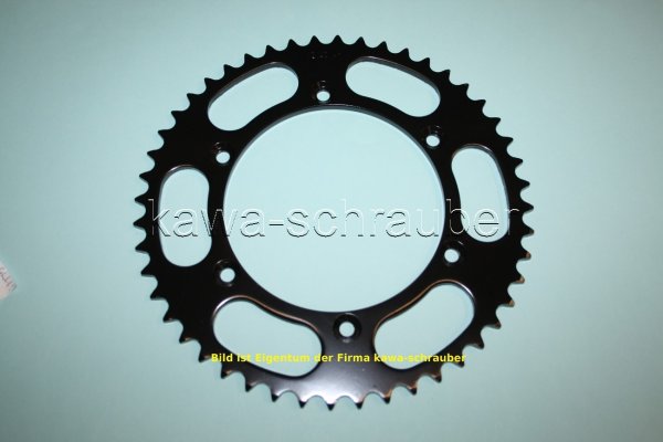 Kettenblatt / Ritzel hinten 48 Zähne Husqvarna WR300 300WR Bj. 2009-2012 (Standard Übersetzung)