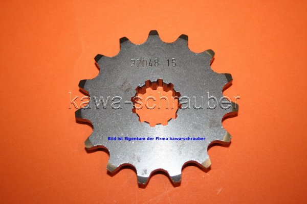 Ritzel vorne 15 Zähne Husqvarna 630SMR 630SMS SMR630 SMS630 (geänderte Übersetzung)