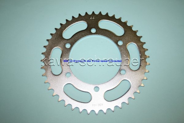 Kettenblatt / Ritzel hinten 44 Zähne Kawasaki EL252 Eliminator Typ EL250F (geänderte Übersetzung)