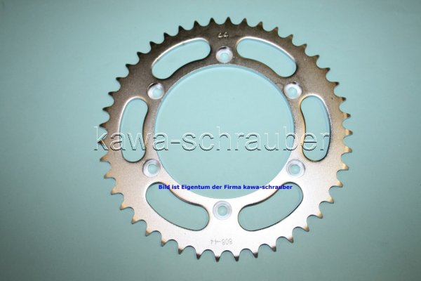 Kettenblatt / Ritzel hinten 44 Zähne Kawasaki KLX400R / KLX400SR