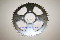 Kettenblatt / Ritzel hinten 45 Zähne Kawasaki Z440 KZ440A KZ440C Ltd (Standard Übersetzung)