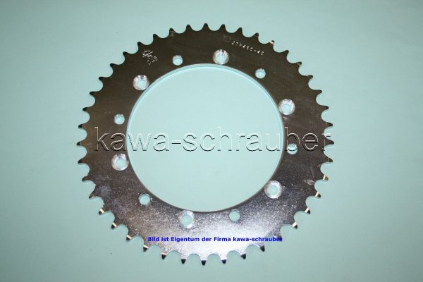 Kettenblatt / Ritzel hinten 42 Zähne Kawasaki KX450 F (geänderte Übersetzung)