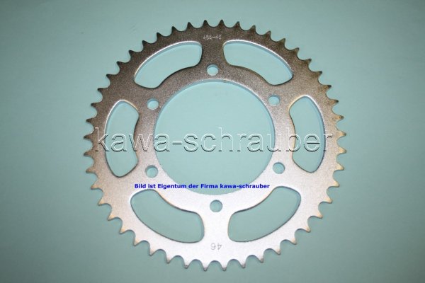 Kettenblatt / Ritzel hinten 46 Zähne Kawasaki ER-5 ER5 Twister (geänderte Übersetzung)