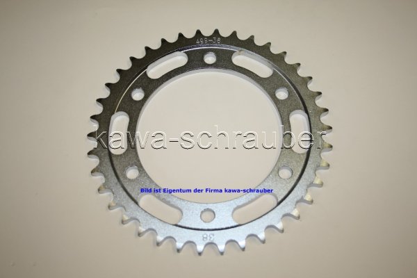 Kettenblatt / Ritzel hinten 38 Zähne Kawasaki ZZR600 ZX600D ZX600E (geänderte Übersetzung)