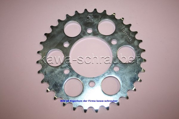 Kettenblatt / Ritzel hinten 32 Zähne Kawasaki Z750 KZ750 Turbo Typ ZX750E (geänderte Übersetzung)