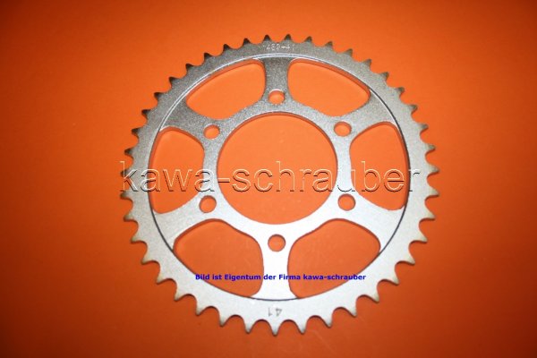 Kettenblatt / Ritzel hinten 41 Zähne Kawasaki Z1000 neue Version ab Bj. 2003
