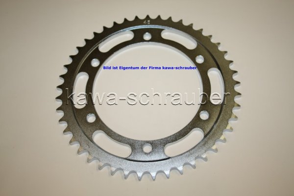 Kettenblatt / Ritzel hinten 530 45 Zähne Kawasaki ZX-10 Tomcat Typ ZXT00B (Standard Übersetzung)