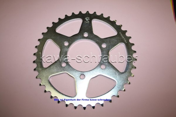 Kettenblatt / Ritzel hinten 39 Zähne Kawasaki GPZ1100 UniTrak ZXT10A (geänderte Übersetzung)