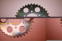 Kettenblatt / Ritzel hinten 35 Zähne Kawasaki GPZ1100 Z1100GP Typ KZT10B (geänderte Übersetzung)