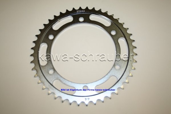 Kettenblatt / Ritzel hinten 44 Zähne Kawasaki GPZ1100 Horizont Typ ZX1100E (geänderte Übersetzung)