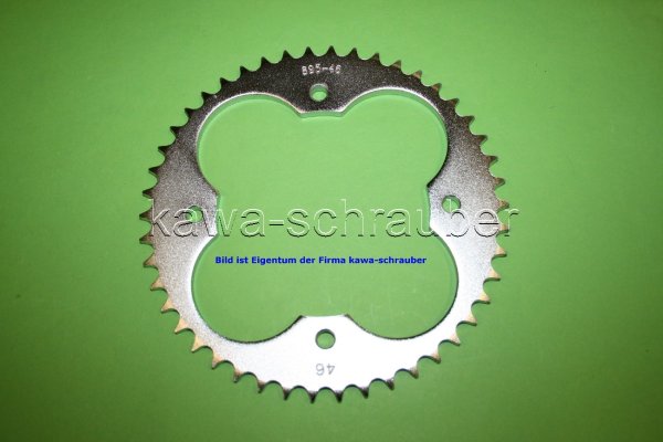 Kettenblatt / Ritzel hinten 46 Zähne KTM 85SX