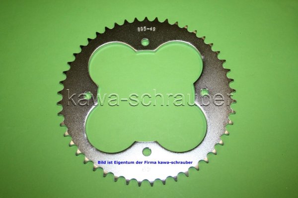 Kettenblatt / Ritzel hinten 49 Zähne KTM 85SX