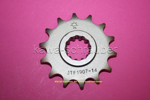 Ritzel vorne 14 Zähne KTM 85XC (Standard Übersetzung)