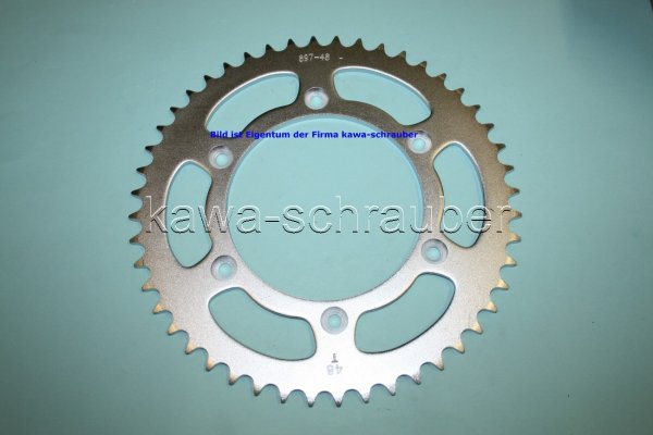 Kettenblatt / Ritzel hinten 48 Zähne KTM 125 EXC