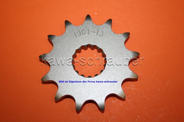 Ritzel vorne 13 Zähne KTM 350 EXC Six Days (Standard Übersetzung)