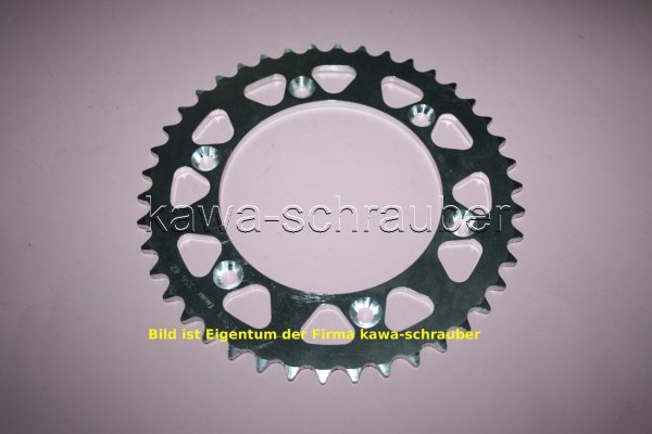 Kettenblatt / Ritzel hinten Aluminium 42 Zähne KTM 420 Enduro Bj. 81-83 (geänderte Übersetzung)