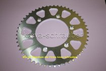Kettenblatt / Ritzel hinten Aluminium 52 Zähne KTM 420 Enduro Bj. 81-83 (Standard Übersetzung)