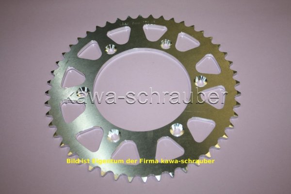 Kettenblatt / Ritzel hinten Aluminium 48 Zähne KTM 450 SX Motocross Racing Bj. 2003 (geänderte Übersetzung)