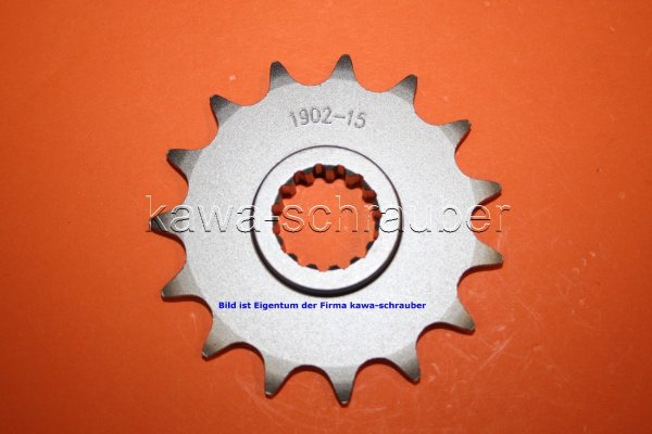 Ritzel vorne 15 Zähne KTM 450 SX Racing Bj. 2003 (geänderte Übersetzung)