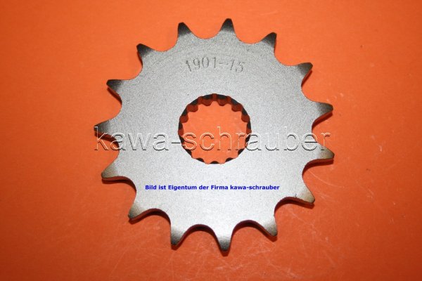 Ritzel vorne 15 Zähne KTM 500 XC-W (geänderte Übersetzung)
