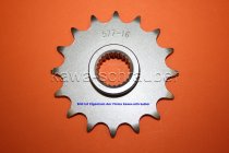 Ritzel vorne 16 Zähne MZ MuZ 660 Sport Cup (geänderte Übersetzung)