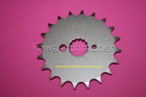 Ritzel vorne 20 Zähne Sachs XTC 125 2-Takt (geänderte Übersetzung)