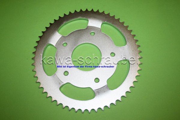 Kettenblatt / Ritzel hinten 55 Zähne Sachs XTC 125 4-Takt (Standard Übersetzung)