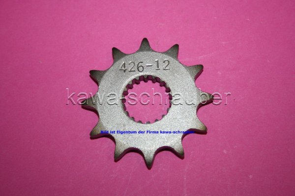 Ritzel vorne 12 Zähne Sachs QM 125 GY-2B (geänderte Übersetzung)