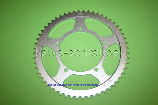 Kettenblatt / Ritzel hinten 56 Zähne Sachs ZX 125 2-Takt (geänderte Übersetzung)