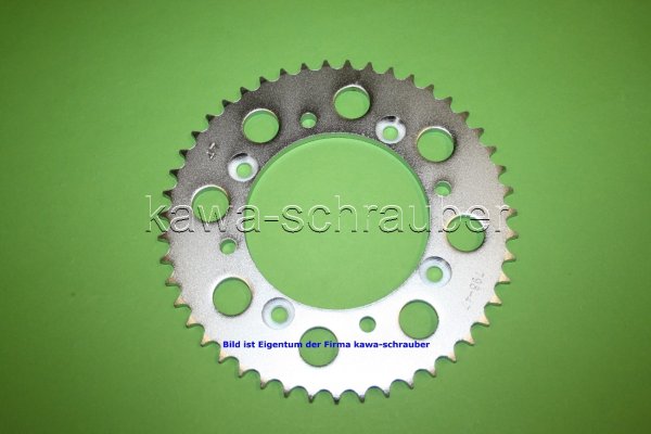 Kettenblatt / Ritzel hinten 47 Zähne Suzuki RM 80 / Big Wheel (geänderte Übersetzung)