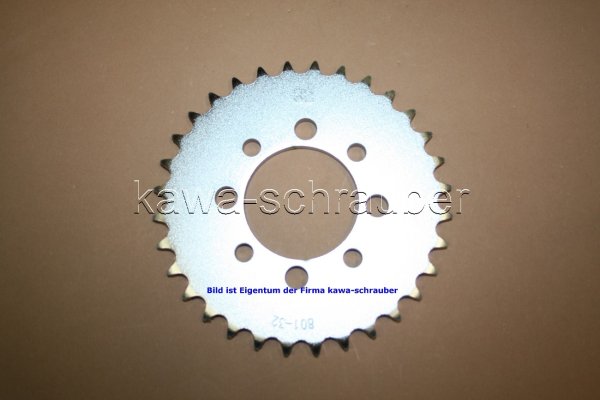Kettenblatt / Ritzel hinten 32 Zähne Suzuki ZR 50 K-N Bj. 79-81 (geänderte Übersetzung)
