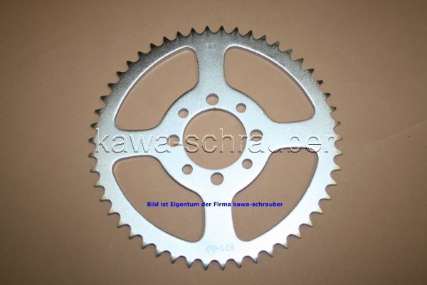 Kettenblatt / Ritzel hinten 50 Zähne Suzuki RV50 K L M A C (geänderte Übersetzung)